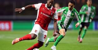 Брага и Бетис оставиха всичко за реванша след 1:1 в Португалия