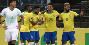 Дубъл на Фирмино помогна на Бразилия да разгроми Боливия