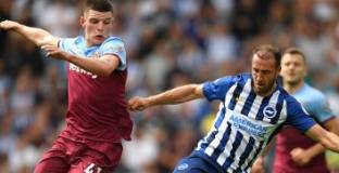 Брайтън - Уест Хем 1:1 