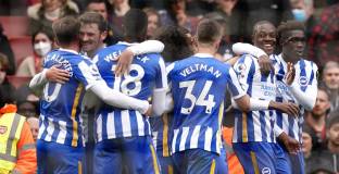 Арсенал отстъпи и на Брайтън (видео)