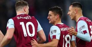 Бърнли - Уест Хем 3:0 