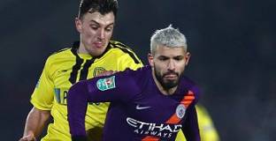 Бъртън Албиън - Манчестър Сити 0:1