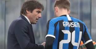  Конте: Много се радвам, че всичко е наред с Ериксен