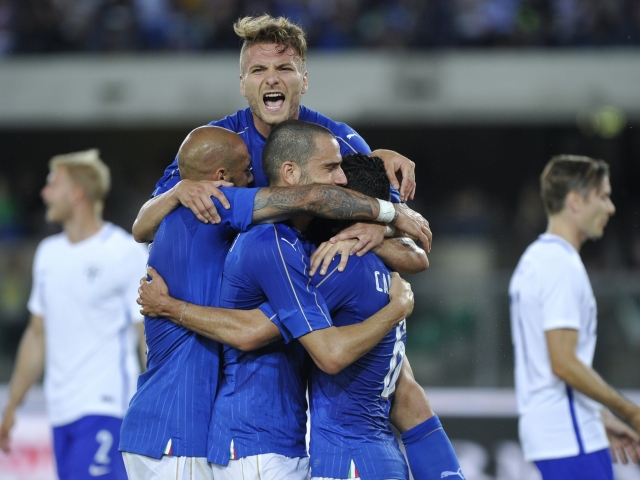 Италия загря за Евро 2016 с победа над Финландия