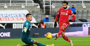 Нюкасъл спря Ливърпул