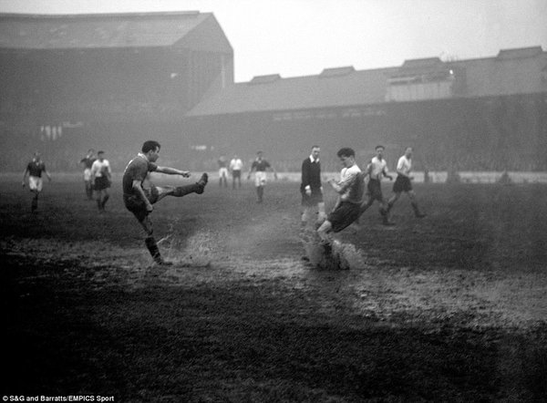 1957 година. Челси - Болтън на Стамфорд Бридж. 