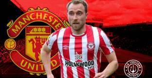    Ериксен се съгласи на трансфер в Ман Юнайтед