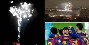 Фен на ПСЖ включи алармата в хотела на Барса