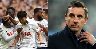 Невил се пошегува със загубата на Ман Сити