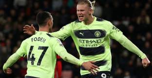 Ман Сити вкара четири на Борнемут (видео)