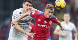 ЦСКА Москва - Уфа 2:2