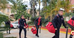 ЦСКА с първа тренировка в Испания