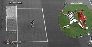 Страничният съдия подал сигнала за дузпата срещу Ювентус 