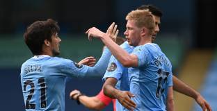 Ман Сити с над 100 гола след Норич