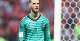 Де Хеа подкрепи Кински след тежкия мач срещу Атлетико