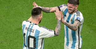 Де Паул: Сега Меси е най-щастливият човек на света