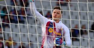 Тер Щеген няма да играе срещу Райо Валекано 