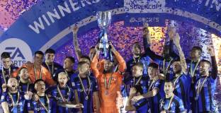 Интер спечели Суперкупата на Италия