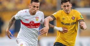 Динамо Дрезден - Щутгарт 0:1 