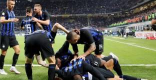 Интер не си даде много зор за победа над Каляри