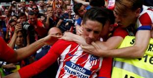 Торес вкара два гола и се сбогува с Атлетико