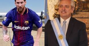 Президентът на Аржентина нае самолета на Меси