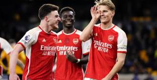 Уувърхемптън - Арсенал 0:2 