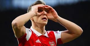 Арсенал сбърка и срещу Брентфорд (видео)