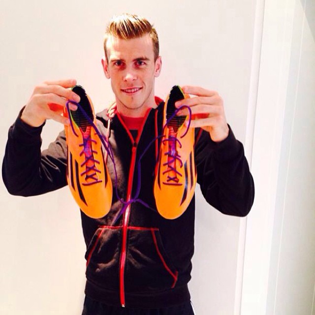 Гарет Бейл благодари на Adidas за новите си F50