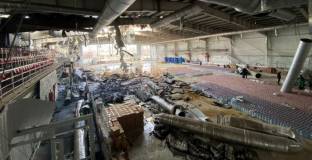  Нацистите бомбардираха ледената арена на хокейния клуб Донбас