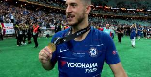 Еден Азар е въведен в Залата на славата на Висшата лига 