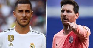 Ето'о: Азар е почти на нивото на Меси