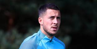 Конте: Азар не търси головете като Меси и Роналдо