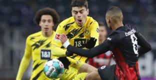 Дортмунд си спечели само точка срещу Айнтрахт Франкфур (видео)