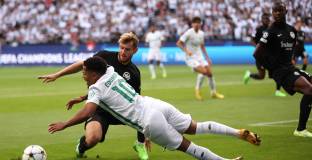 Спортинг би Айнтрахт за 20-тина минути (видео)