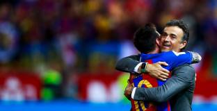 Масип разказа за конфликта между Меси и Енрике