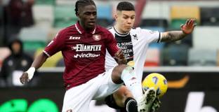 Удинезе - Салернитана 1:1 