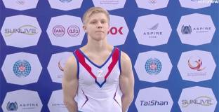  Наказаха гимнастика заради символа на руските нацисти 