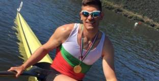 Кристиян Василев достигна 1/4-финалите в гребането