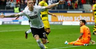 Дортмунд спечели само точка срещу Айнтрахт Франкфурт (видео)
