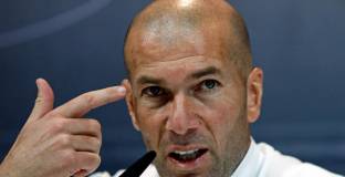 Зидан е недоволен от формата на трима 