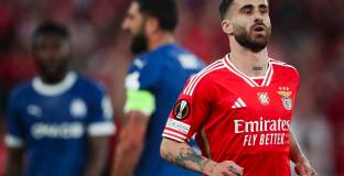 Бенфика спечели първата част от сблъсъка с Марсилия (видео)