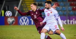 Черна гора - Латвия 0:0 