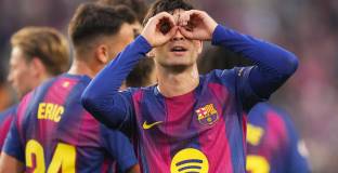 Гол в самия край спаси 3-те точки за Барса (видео)