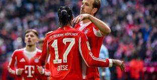 Байерн разби Унион с 4:0 и уверено продължава битката на върха (видео)