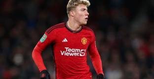 Хьойлунд реагира на първия си гол във ВЛ