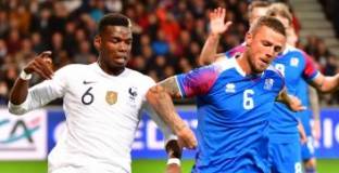 Франция - Исландия 2:2