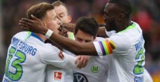 Фрайбург - Волфсбург 3:3 