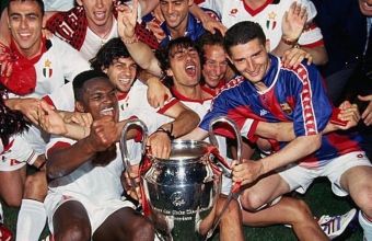 Милан след спечелването на ШЛ 1994 г.
