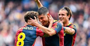 Късен удар на Екубан донесе ценна победа на Дженоа над Сасуоло